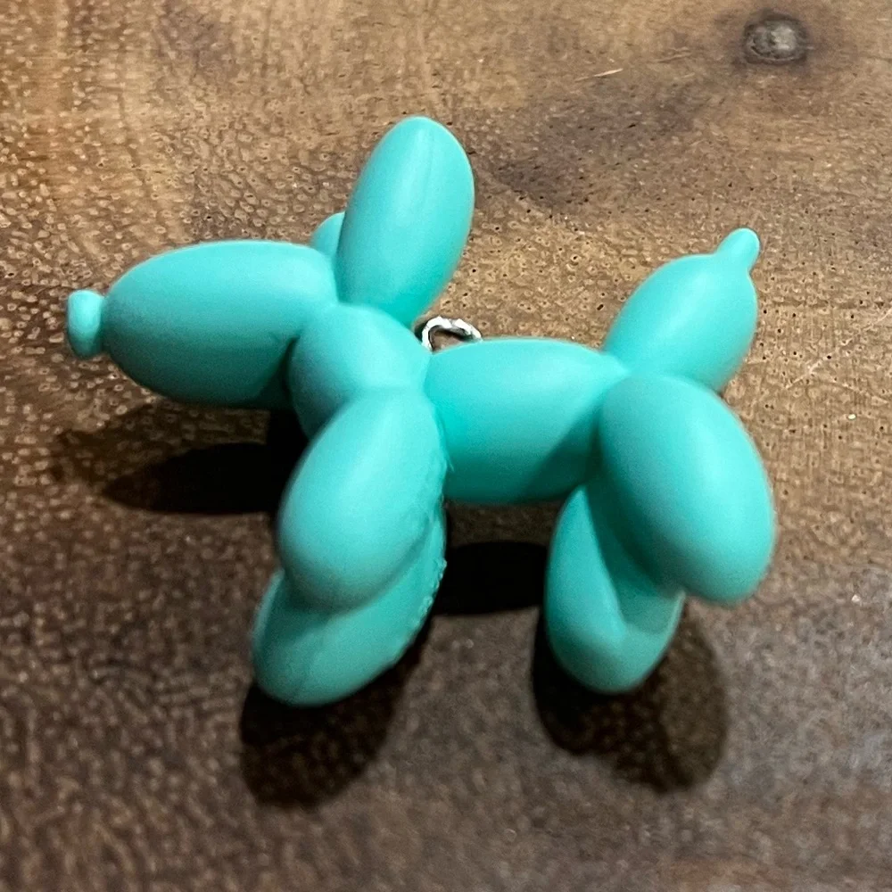 Hallmark Keepsake Bitty Balloon Dog Artist Crafted Ornament 2022 Blue